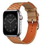 Watch 38mm Uyumlu KRD-51 Hasır Zore Kordon-NO7