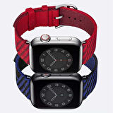 Watch 7 45mm Uyumlu KRD-51 Hasır Zore Kordon-NO1