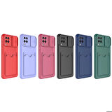 Galaxy A22 4G Uyumlu ​Zore Kartix Kapak-Kırmızı