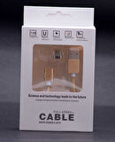 Gold Type-c Mıknatıslı Usb Kablo-Zore