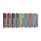 Galaxy S22 Ultra Uyumlu Zore Parfe Kapak-Mor