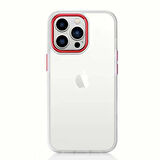 iPhone 11 Uyumlu Zore Krom Kılıf-Kırmızı