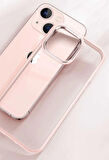 iPhone 11 Uyumlu Zore Krom Kapak-Lacivert