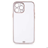 iPhone 12 Pro Uyumlu Zore Voit Clear Kapak-Beyaz
