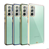 Galaxy S20 FE Uyumlu Zore Voit Clear Kapak-Siyah