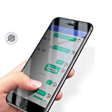 iPhone 8 Plus Uyumlu Davin 5D Privacy Cam Zore Ekran Koruyucu