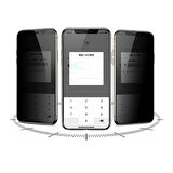 iPhone 12 Pro Uyumlu Davin 5D Privacy Cam Zore Ekran Koruyucu