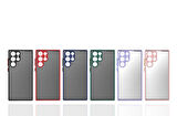 Galaxy S22 Ultra Uyumlu Zore Hux Kapak-Siyah