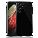 Galaxy S21 Ultra Kılıf Zore Kalem Bölmeli Süper Silikon Kapak