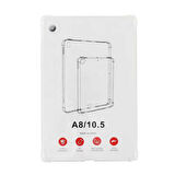 Galaxy Tab A8 10.5 SM-X200 (2021) Kılıf  Uyumlu ​BLT Tablet Nitro Anti Shock Silikon Kapak-Renksiz