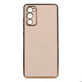 Galaxy A03S Uyumlu Zore Bark Kapak-Rose Gold
