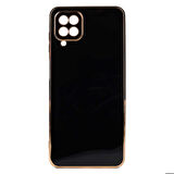 Galaxy A22 4G Uyumlu Zore Bark Kapak-Siyah