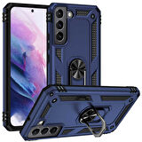 Galaxy S22 Uyumlu Zore Vega Kapak-Mavi