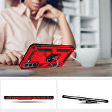 Galaxy S22 Plus Uyumlu Zore Vega Kılıf-Gri