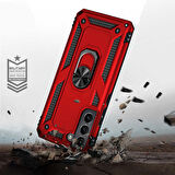 Galaxy S22 Plus Uyumlu Zore Vega Kapak-Gri