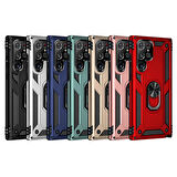 Galaxy S22 Ultra Uyumlu Zore Vega Kapak-Gri