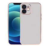 iPhone 12 Uyumlu Zore Viyana Kılıf-Gümüş
