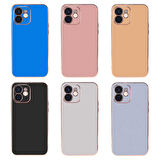 iPhone 12 Uyumlu Zore Viyana Kılıf-Gümüş