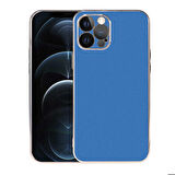 iPhone 12 Pro Uyumlu Zore Viyana Kapak-Saks Mavi