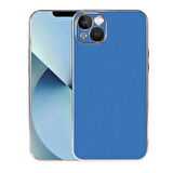 iPhone 13 Uyumlu Zore Viyana Kılıf-Saks Mavi