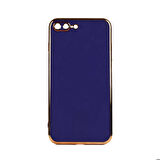 iPhone 8 Plus Uyumlu Zore Bark Kapak-Lacivert