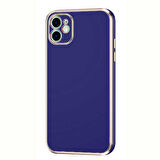 iPhone 12 Uyumlu Zore Bark Kılıf-Lacivert