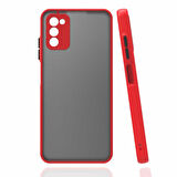 Galaxy A03S Uyumlu Zore Hux Kapak-Kırmızı