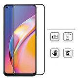 Oppo A74 4G Uyumlu Davin 5D Cam Zore Ekran Koruyucu