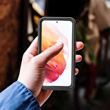 Galaxy S22 Plus Uyumlu 1-1 Su Geçirmez Uyumlu-Siyah