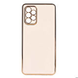 Galaxy A33 5G Uyumlu Zore Bark Kapak-Rose Gold