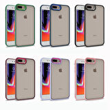 iPhone 7 Plus Uyumlu Zore Flora Kapak-Yeşil