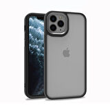 iPhone 11 Pro Max Uyumlu Zore Flora Kılıf-Siyah