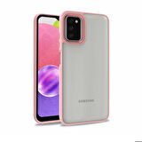 Galaxy A03S Uyumlu Zore Flora Kapak-Rose Gold