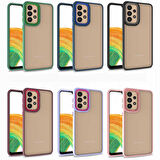 Galaxy A32 4G Uyumlu Zore Flora Kapak-Siyah