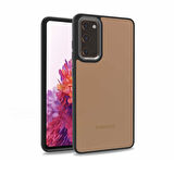 Samsung Galaxy S20 FE Kılıf Kamera Çıkıntılı Arkası Şeffaf Köşeleri Parlak Renkli Işlemeli Flora Kapak