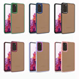 Galaxy S20 FE Uyumlu Zore Flora Kılıf-Mavi