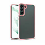 Galaxy S22 Plus Uyumlu Zore Flora Kılıf-Rose Gold