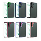 Galaxy S22 Plus Uyumlu Zore Flora Kapak-Yeşil