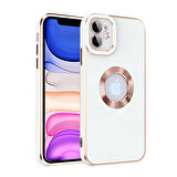 iPhone 11 Uyumlu Zore Kongo Kılıf-Beyaz