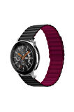 Huawei Gt2 46mm Uyumlu Krd-52 Kordon Gri-sarı