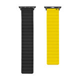 ​​​Watch 7 45mm Uyumlu KRD-52 Zore Kordon-Siyah-Sarı