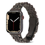 ​​​Watch 7 45mm Uyumlu KRD-54 Metal Zore Kordon-Siyah