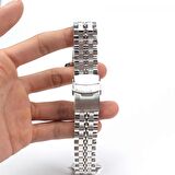 ​​​Apple Watch Uyumlu 7 45mm KRD-54 Metal Kordon 