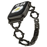 ​​​Watch 7 41mm Uyumlu KRD-56 Metal Zore Kordon-Siyah