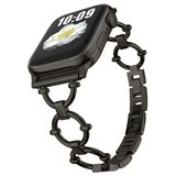 ​​​Watch 7 45mm Uyumlu KRD-56 Metal Zore Kordon-Siyah