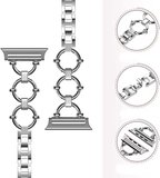 ​​​Watch 42mm Uyumlu KRD-56 Metal Zore Kordon-Gümüş