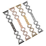 ​​​Watch 38mm Uyumlu KRD-57 Metal Zore Kordon-Gümüş