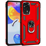 Xiaomi Redmi Note 11 Pro 5G Kılıf Zore Vega Kapak-Siyah