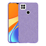 Xiaomi Redmi 9C Kılıf Zore Shining Silikon-Mor