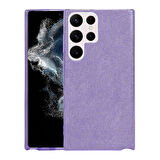 Galaxy S22 Ultra Uyumlu Zore Shining Silikon-Mor